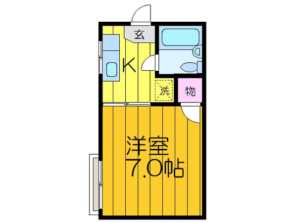 ハイツカトレアの物件間取画像